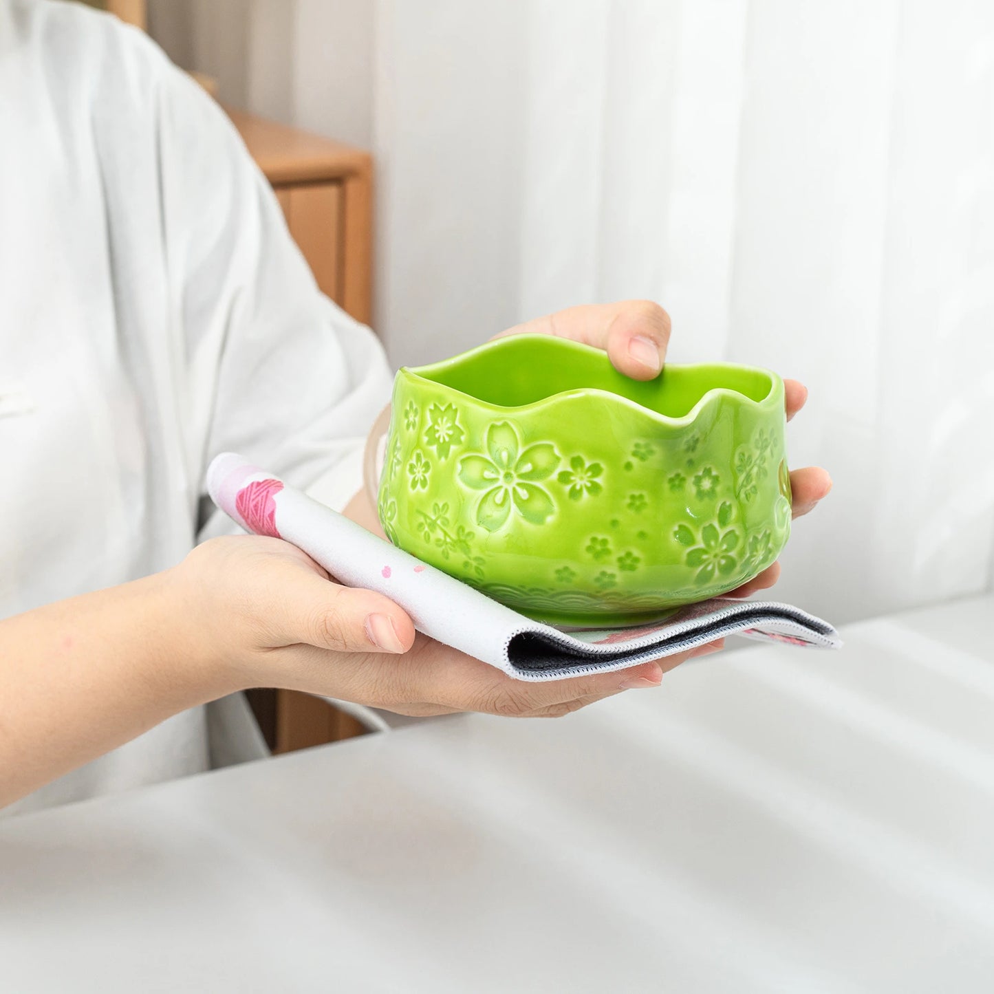 Matcha Set-Beginner Sakura Green