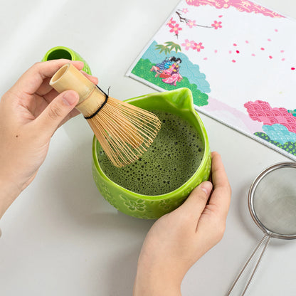 Matcha Set-Beginner Sakura Green