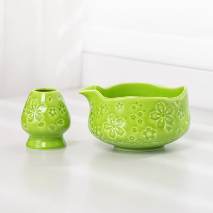 Matcha Set-Beginner Sakura Green