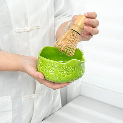 Matcha Set-Beginner Sakura Green