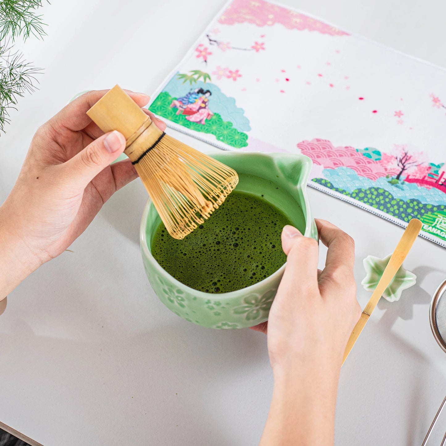 Matcha Set-Beginner Green Plums