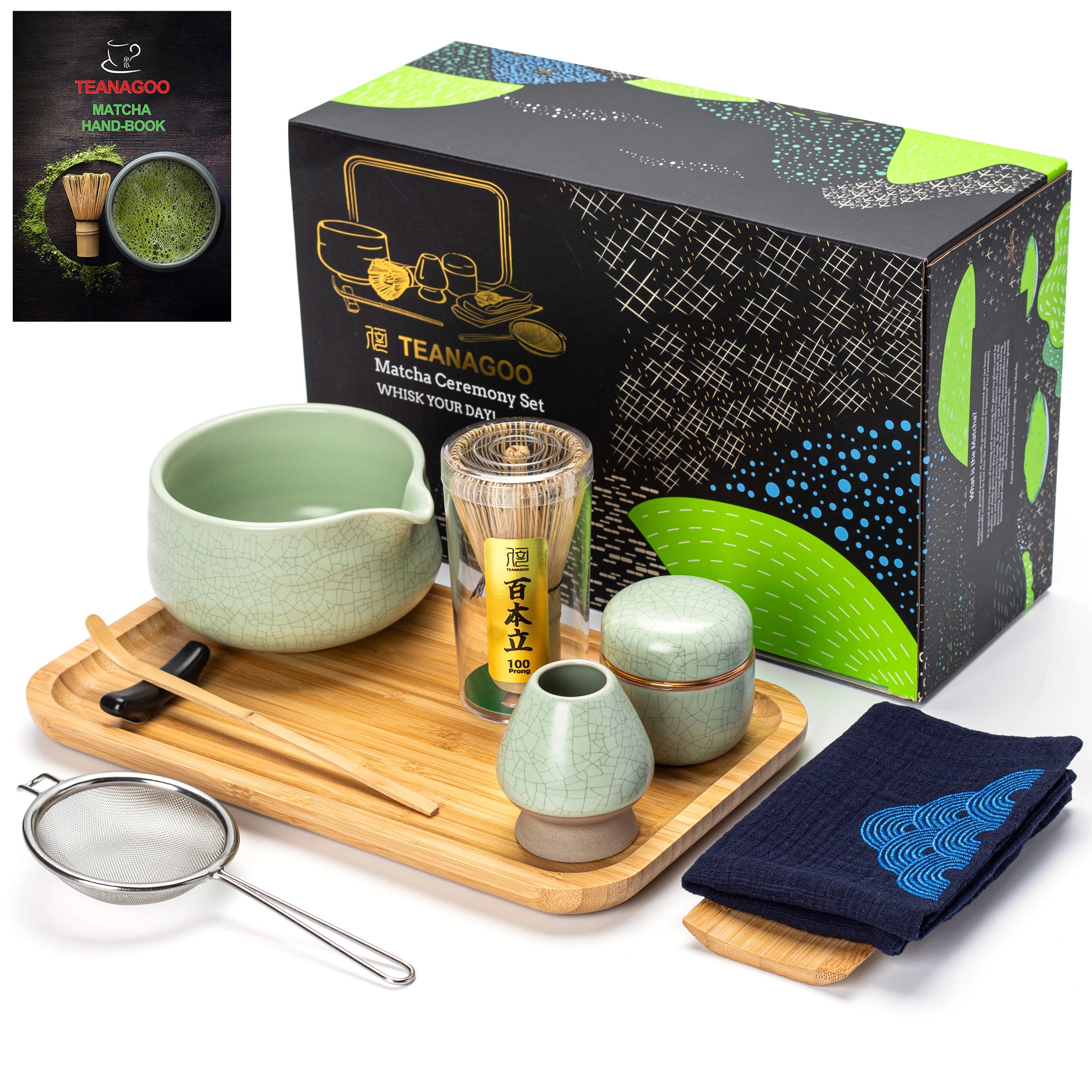 matcha set Includes Everything for Matcha Lovers' Delight - TEANAGOO
