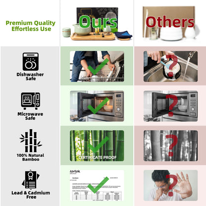 Matcha Set-Advanced Set Green Web Pointy Bowl