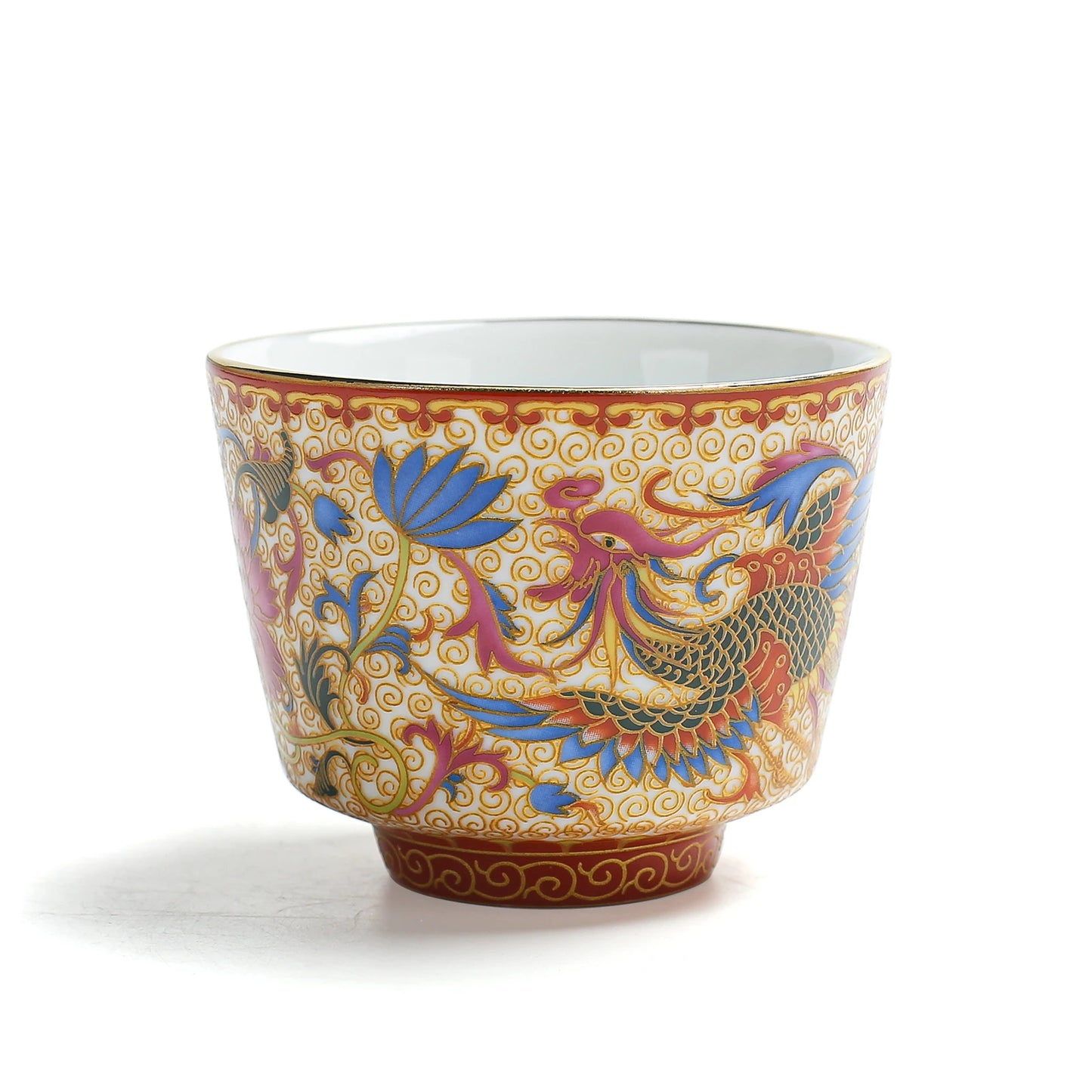 Porcelain Phoenix Teacup 100ml