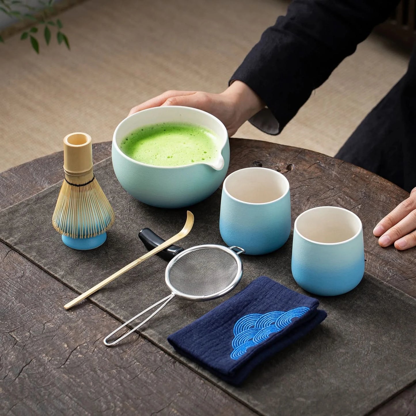 Matcha Set-Sharing Set Skyblue