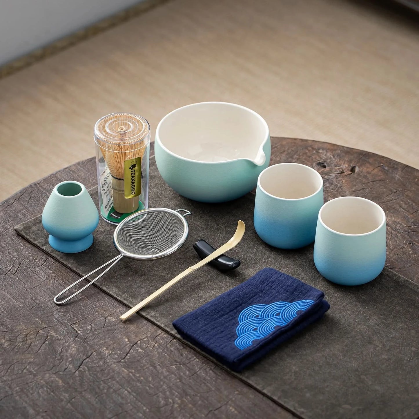 Matcha Set-Sharing Set Skyblue