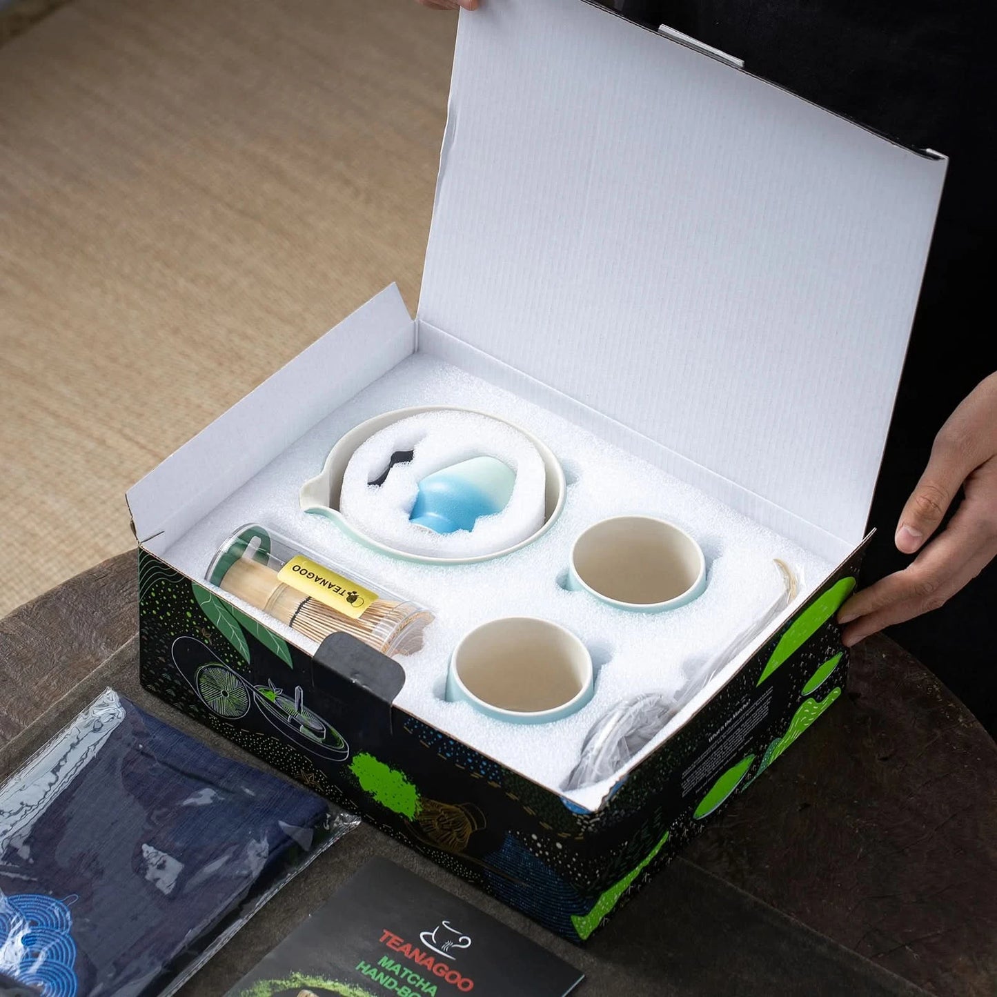 Matcha Set-Sharing Set Skyblue
