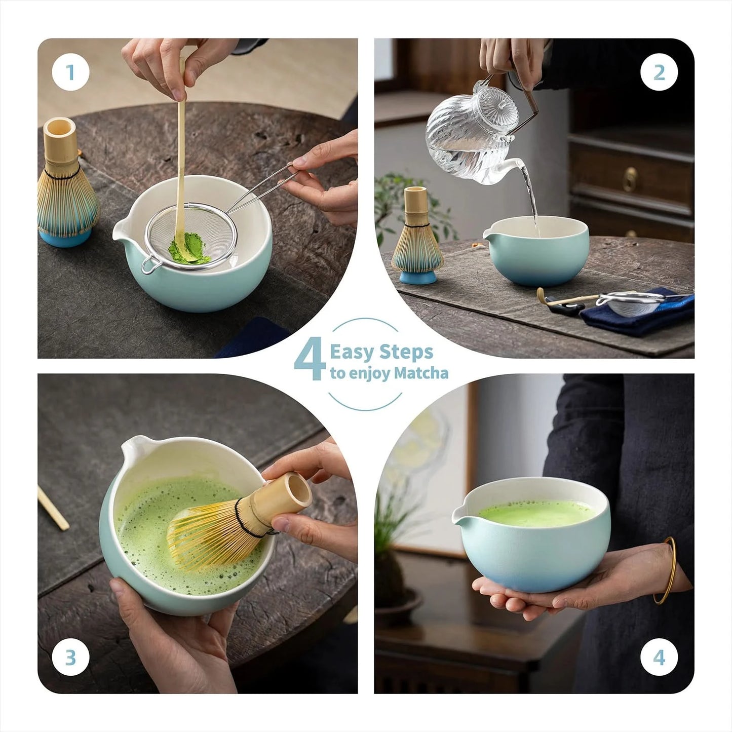Matcha Set-Sharing Set Skyblue
