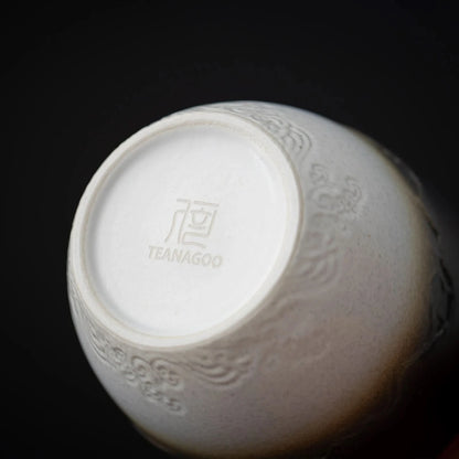 Matcha Set-Sharing Set Landscape Black White Pointy Bowl