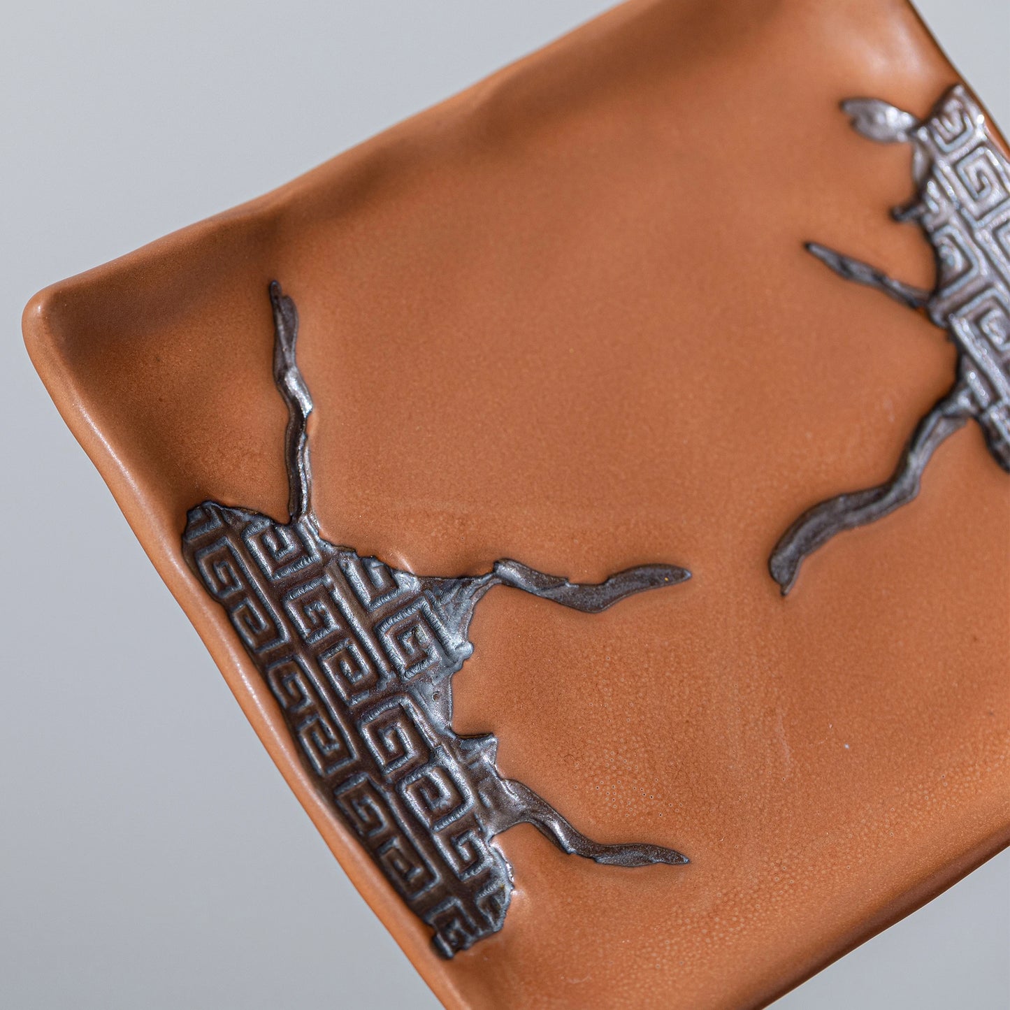 Ancient Script ZEN Cup Mat Earth Tone