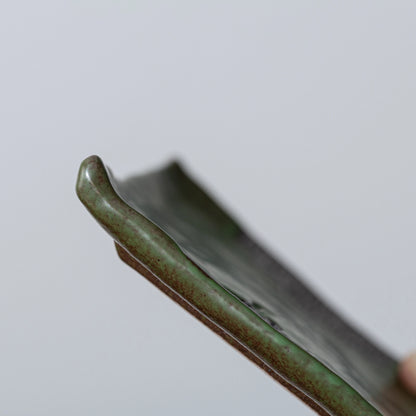 Ancient Script ZEN Cup Mat Bamboo Green