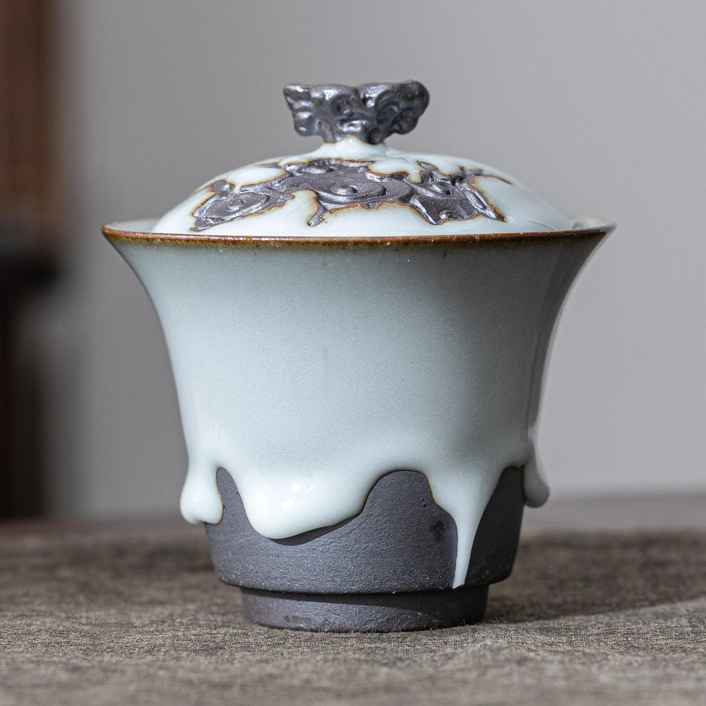 Cloud Crest ZEN Gaiwan Pearl Drip Glaze 110ml