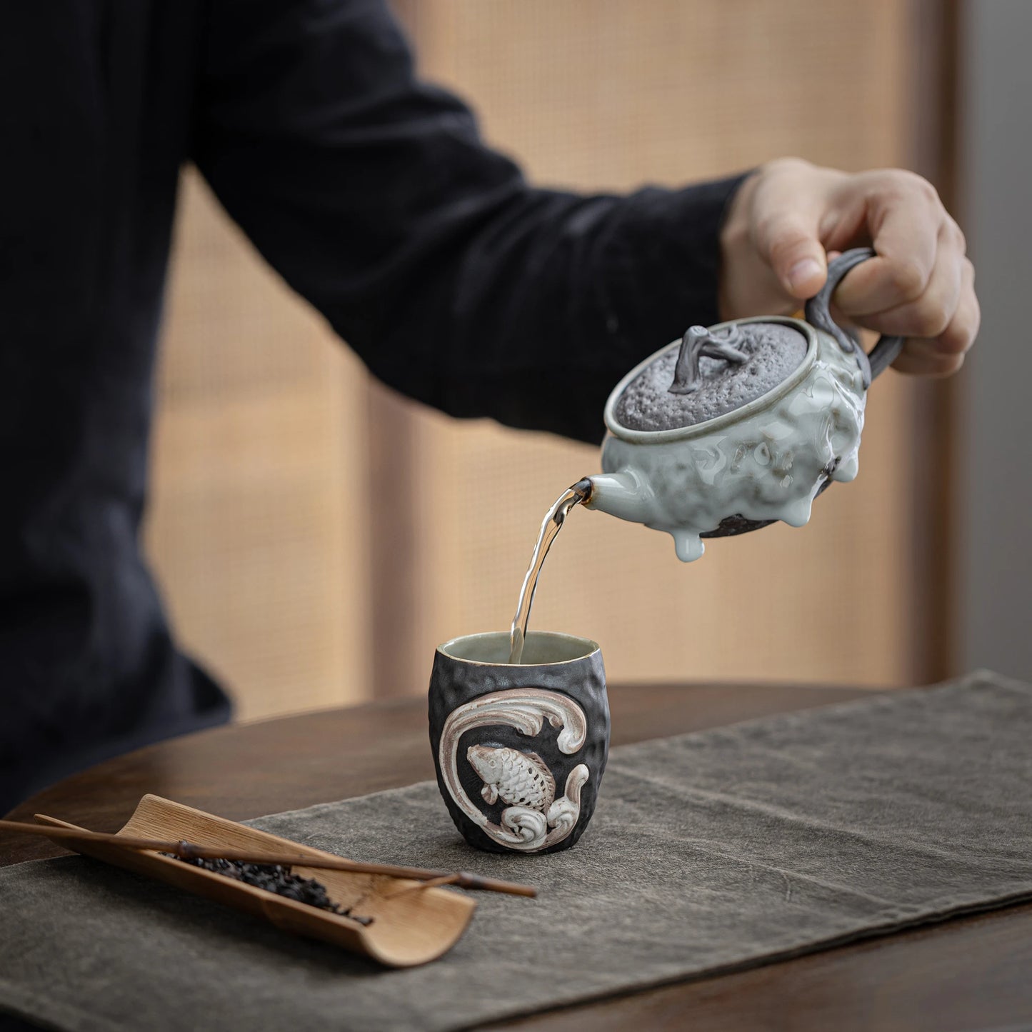 Stone Fish ZEN Cup Black 100ml