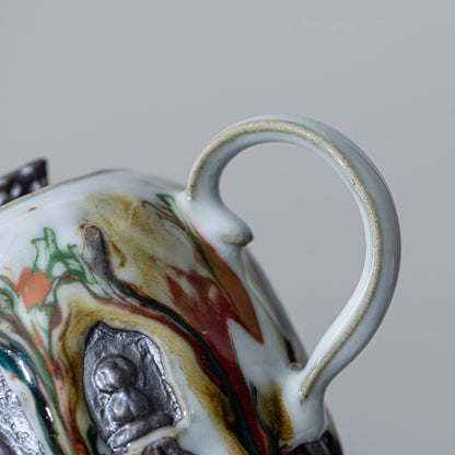 Dunhuang ZEN Tea Pot Shino Ware 200ml