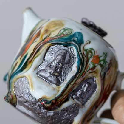 Dunhuang ZEN Tea Pot Shino Ware 200ml
