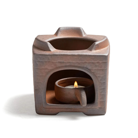 Clay Square Teapot Warmer