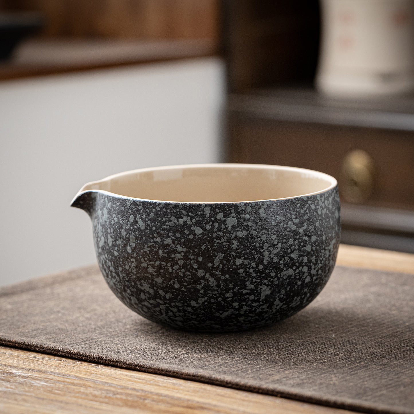 Matcha Set-Sharing Travel Set Obsidian with Leather Bag