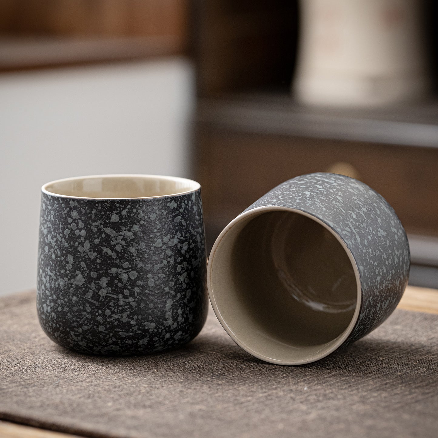 Matcha Set-Sharing Travel Set Obsidian with Leather Bag