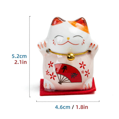 Lucky Maneki-Neko Pink Teapet