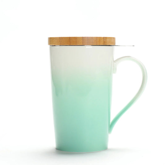 Various Gradient Porcelain Brewing Tea Mug