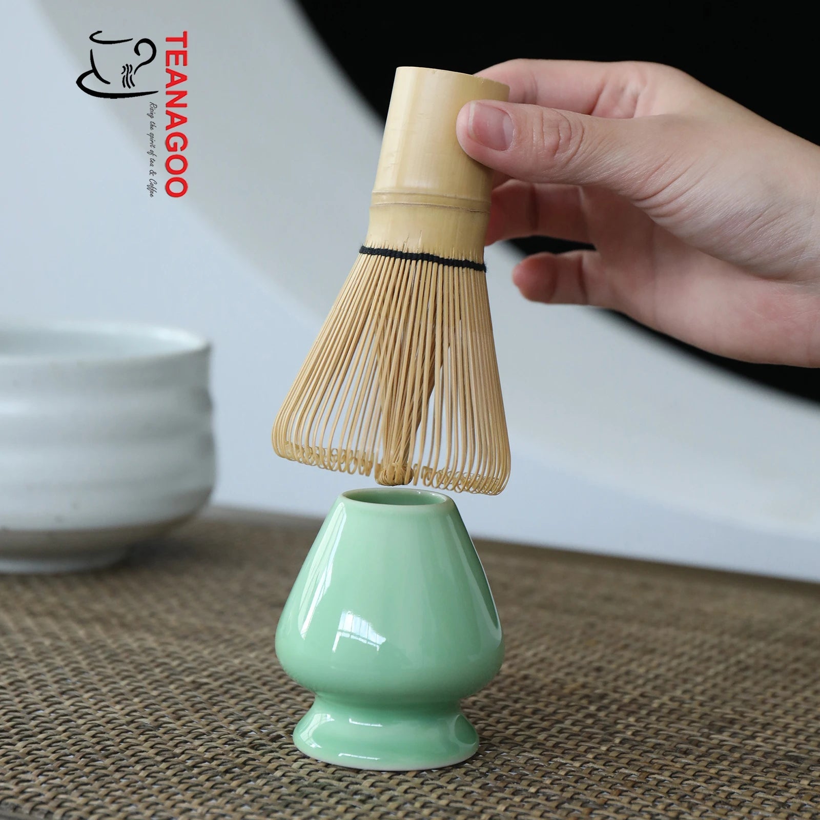 Matcha Mixing Set Teaware Tool Spoon Holder Bamboo Matcha Whisk Kits  Japanese Ceramic Coffee & Tea Sets - China Tea Set and Ceramic price