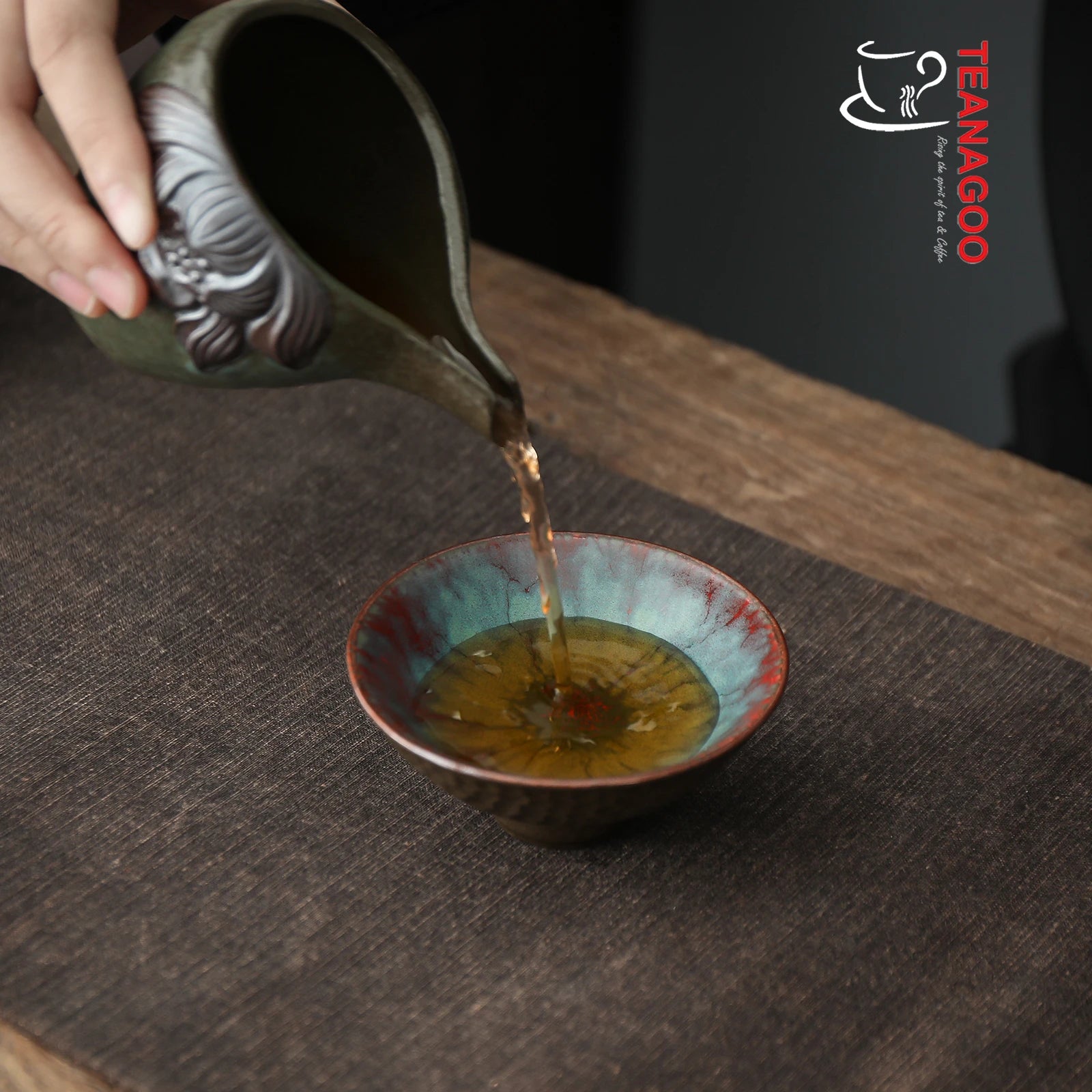 Ceramic Tea Cup Handcrafted Jianzhan Teacup Tea Ware