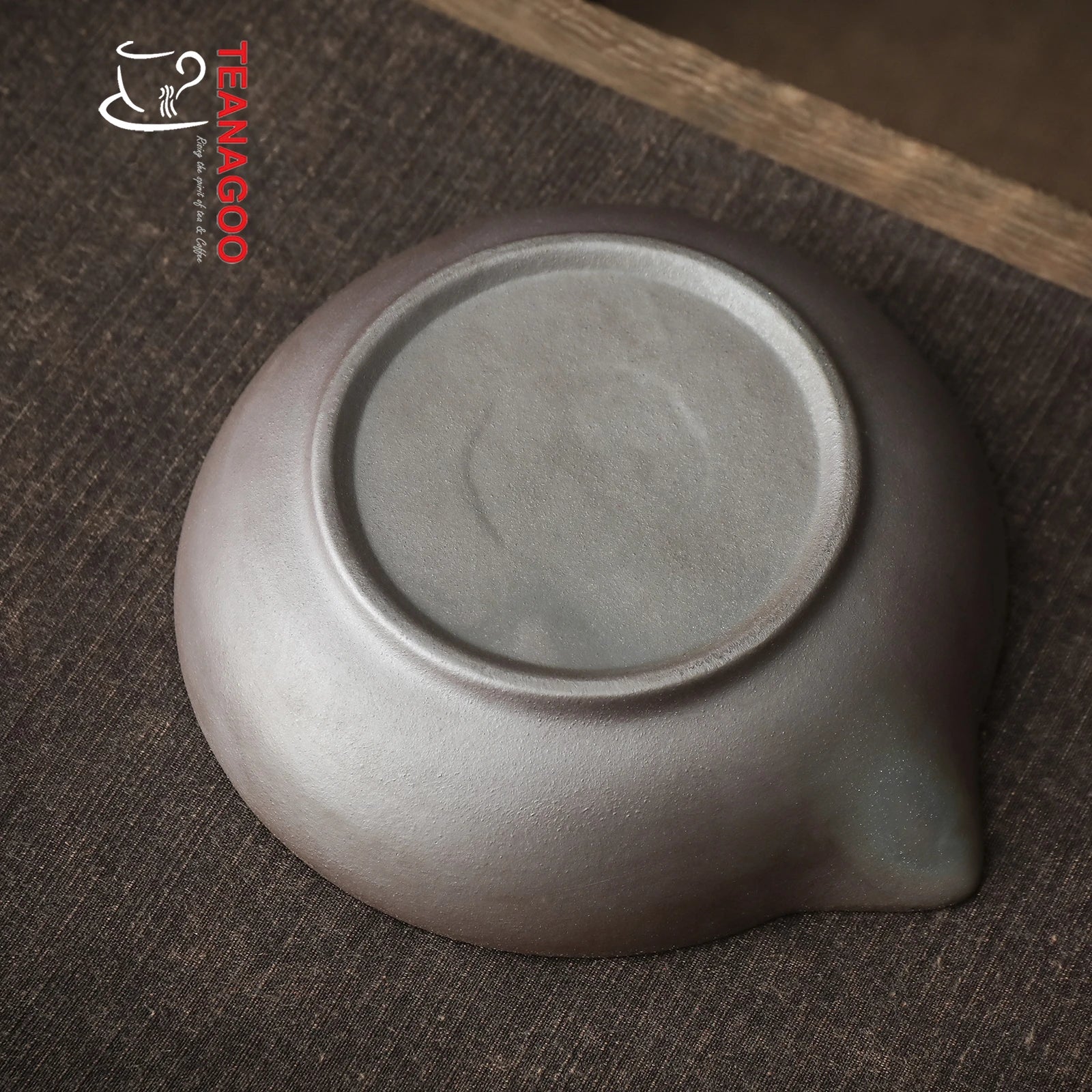 Ceramic Tea Strainer Handmade Pottery Teapot Saucer Teaware