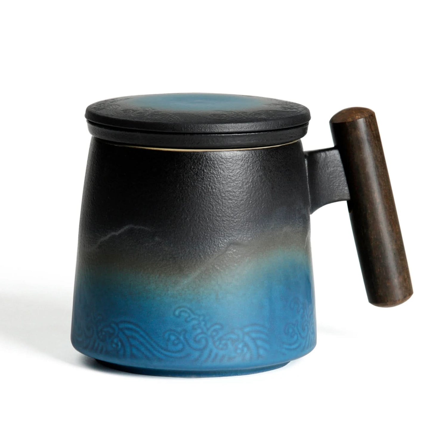 Mountain and Seawave Infusion Mug