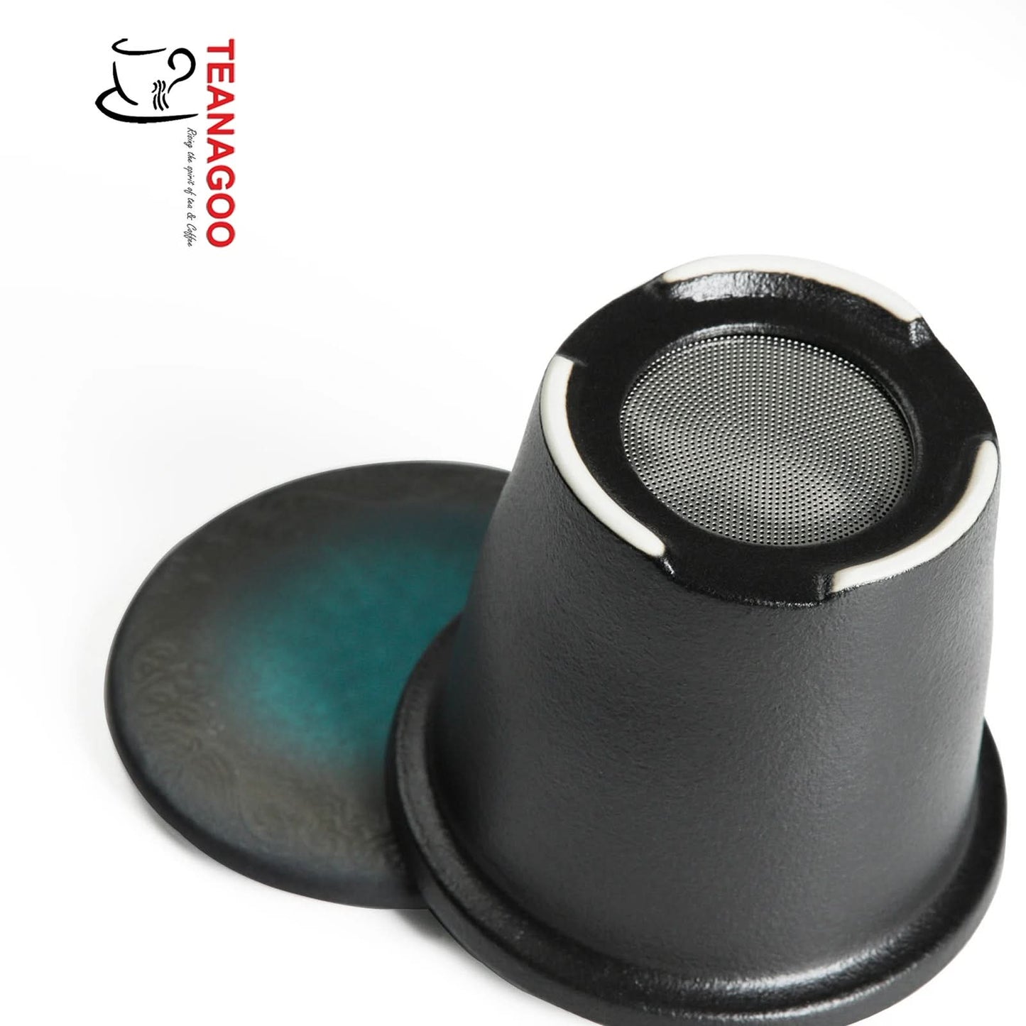 Mountain and Seawave Infusion Mug