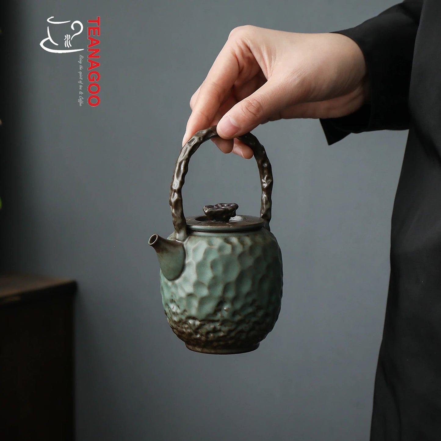 Chinese Glazed Gongfu Teapot Handmade Ceramic Japan Tea ware