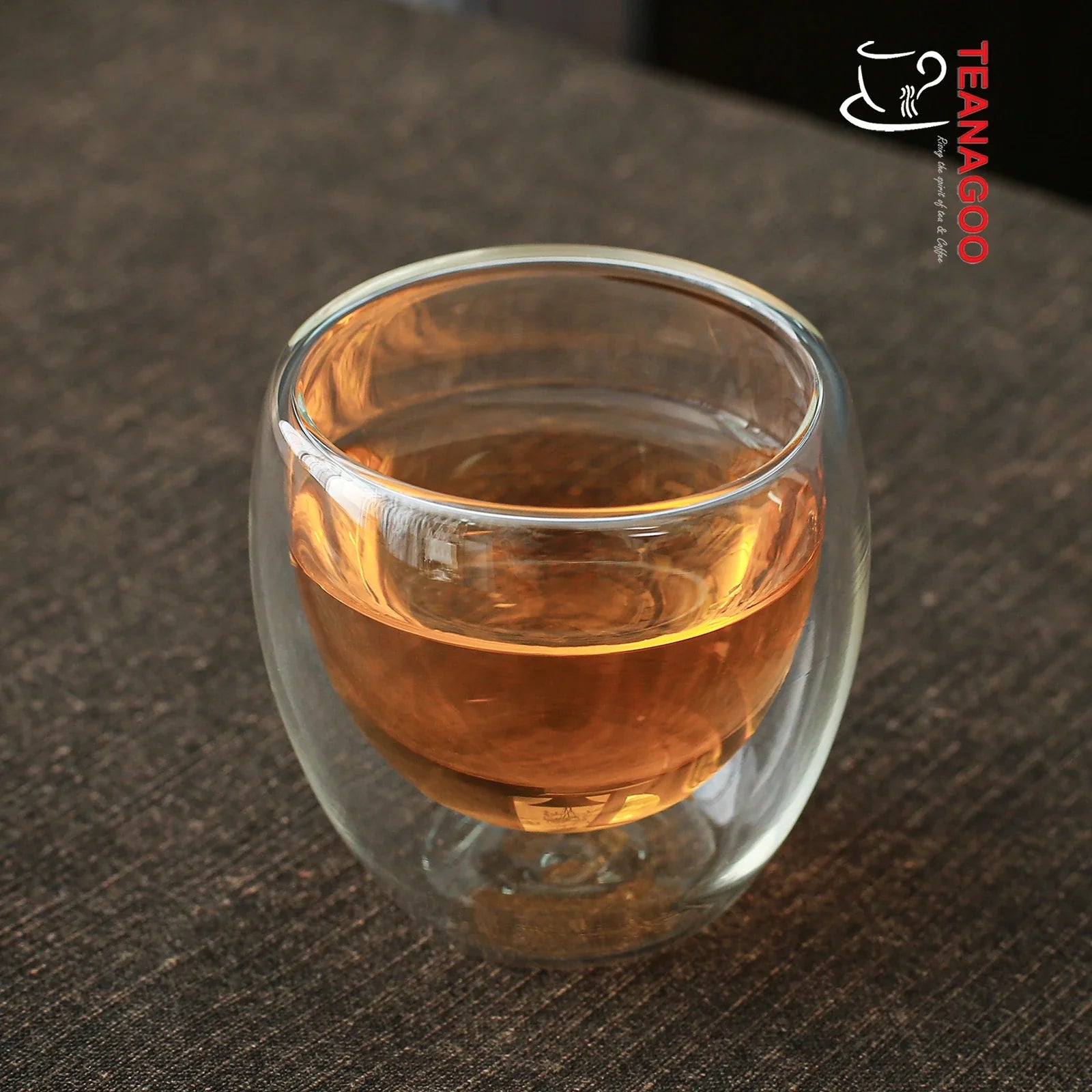 Double Wall Insulated and Anti-scalding Glass Tea Cup 75ml