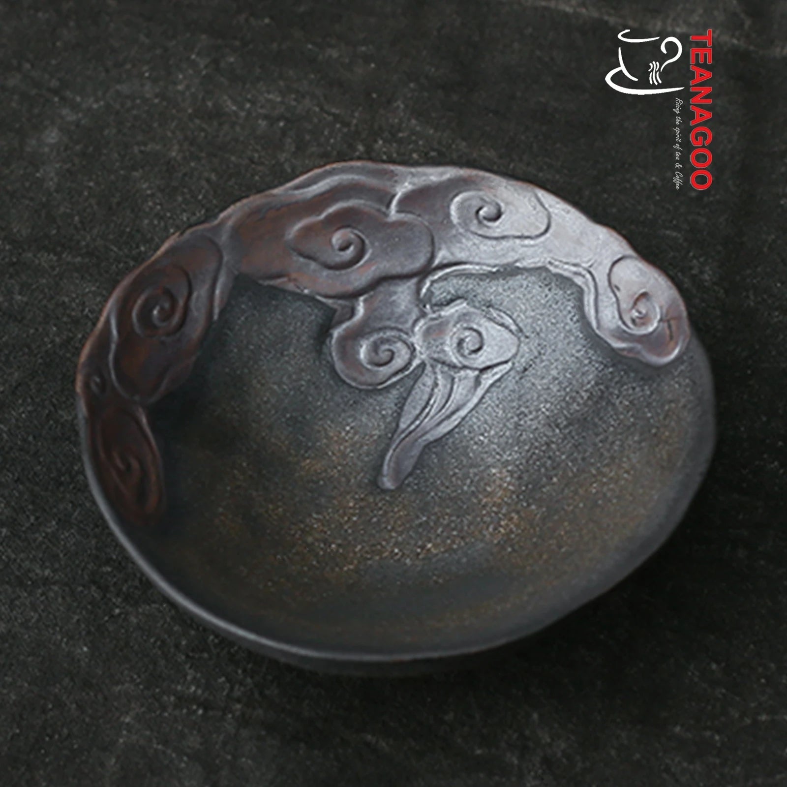 Gilt Iron Glaze Ceramic Tea Cup Handmade Teacup Jian Ware