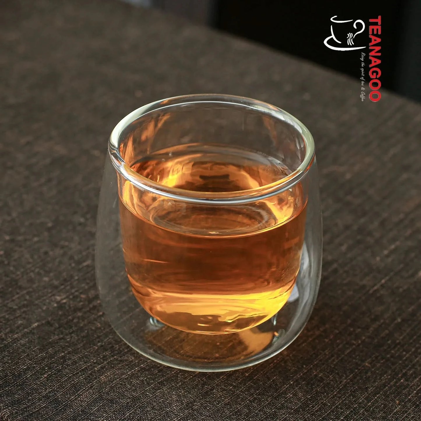 Handcrafted Double Wall Anti-scalding Glass Tea Cup