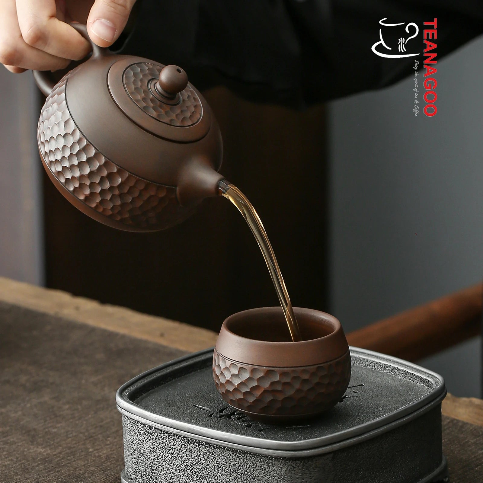 Handcrafted Mellow Clay Teapot Ceramic Gongfu Tea Ware