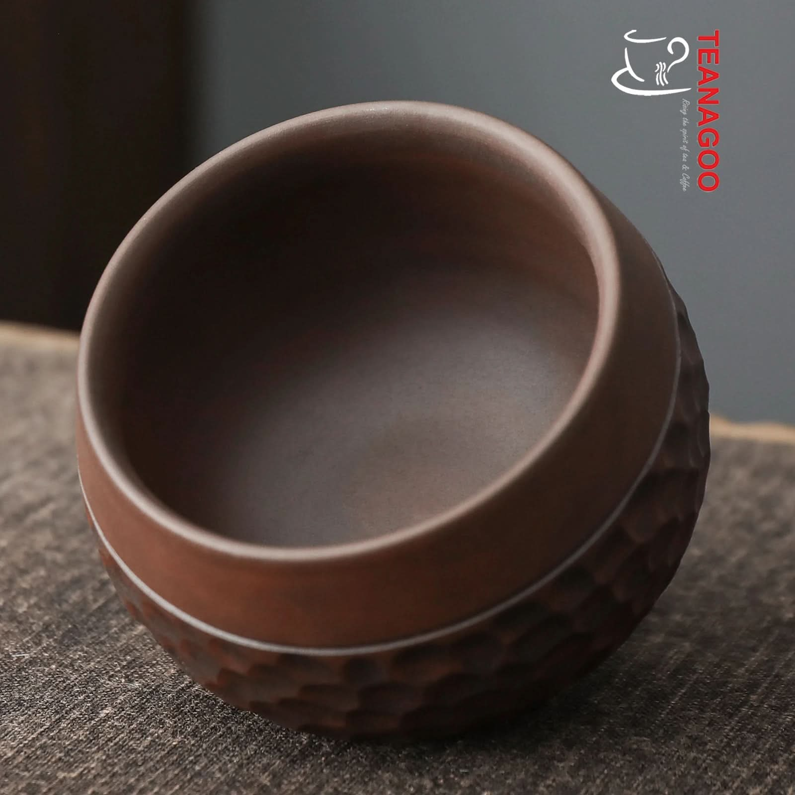 Handmade Ceramic Teacup Pottery Clay Tea Cup 45ml