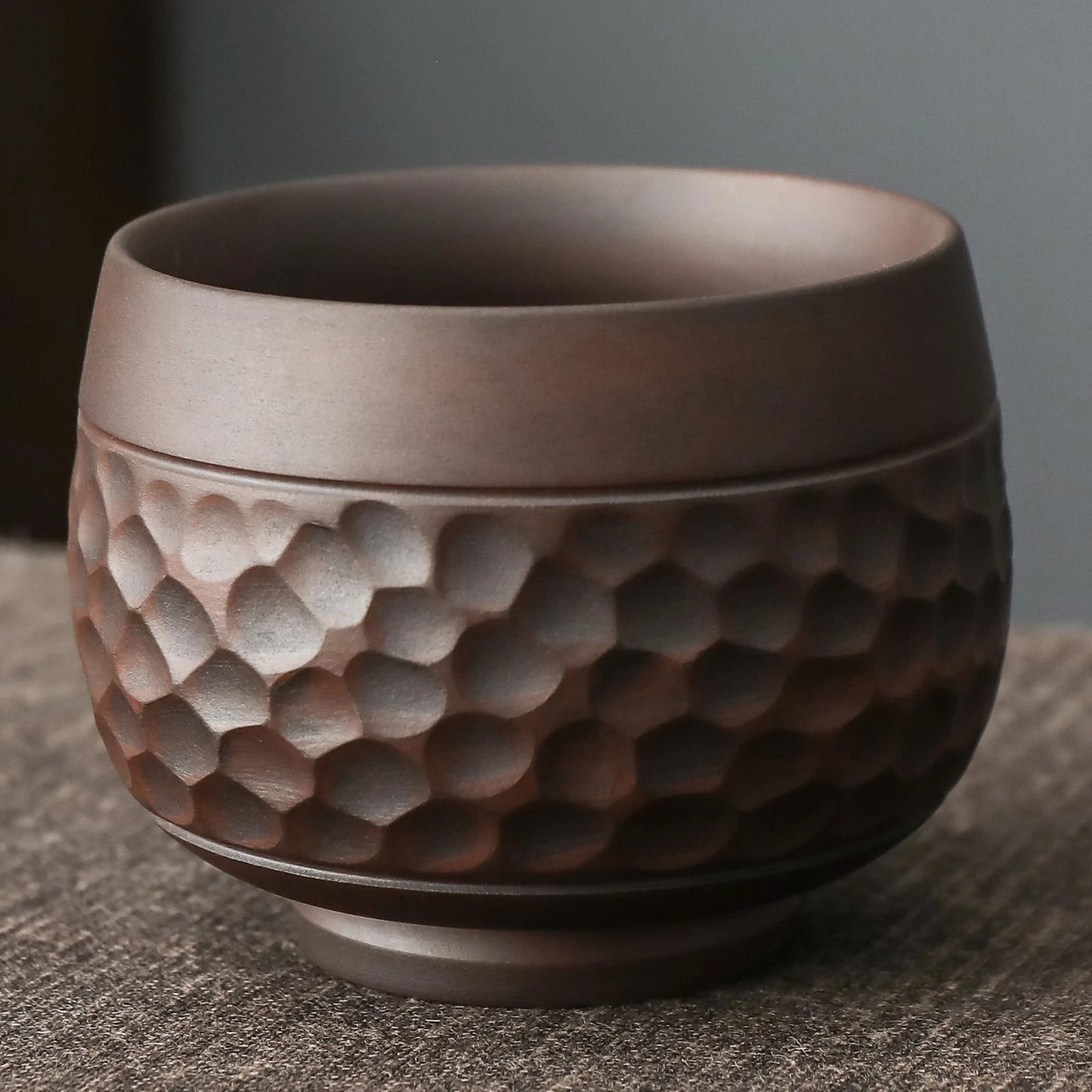 Handmade Ceramic Teacup Pottery Clay Tea Cup 65ml