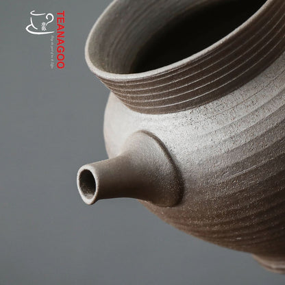 Handmade Pottery Fair Cup 160ml Clay Tea Ware Tea Accessory