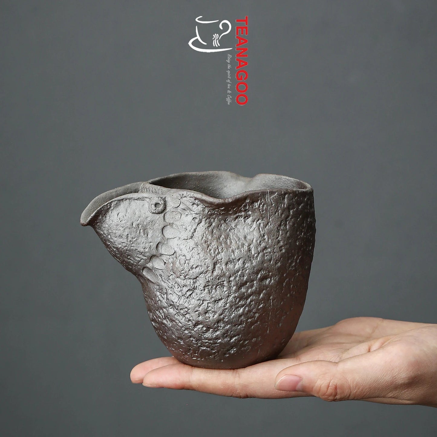 Handmade Pottery Fair Cup 200ml Clay Tea Ware Tea Accessory