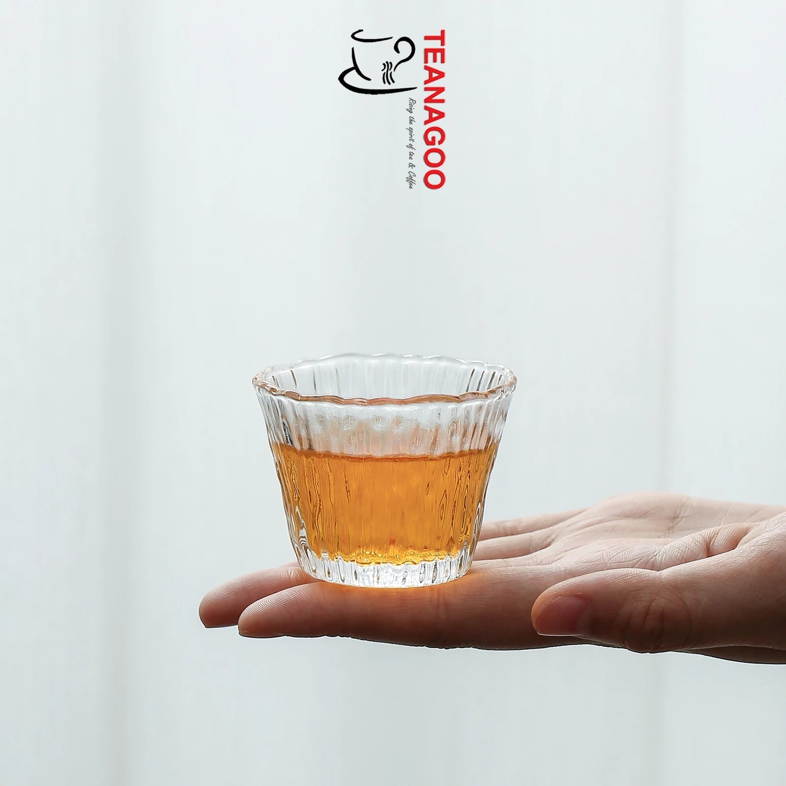 Heat Resistant Glass Tea Cup Handmade Gongfu Tea ware