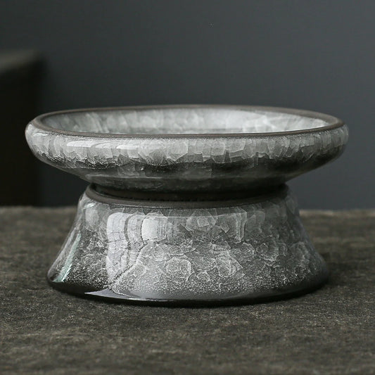 Ice Cracked Ceramic Tea Strainer Handmade Jianware Filter