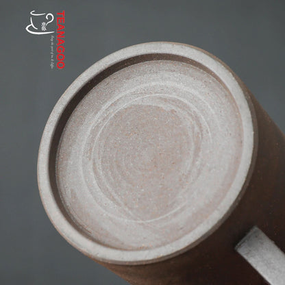 Pottery Clay Tea Cup Handcrafted Ceramic Coffee Mug 150ml