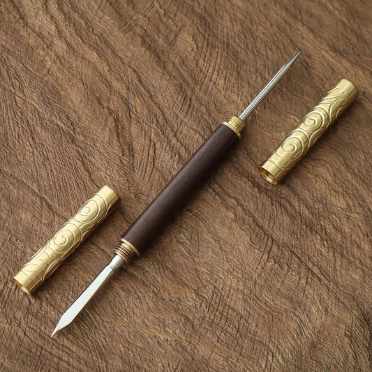 Professional Puerh Tea Cake Pick Tool Stainless Steel and wooden Tea Knife Tea Needle