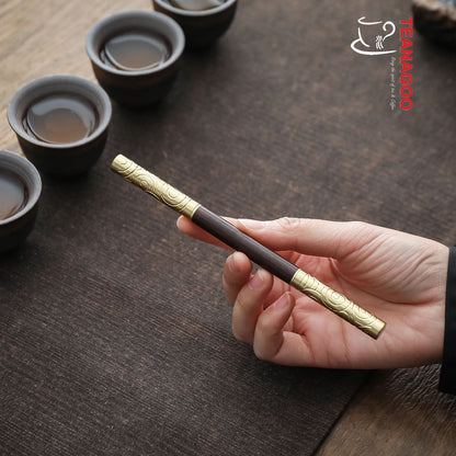 Professional Puerh Tea Cake Pick Tool Stainless Steel and wooden Tea Knife Tea Needle