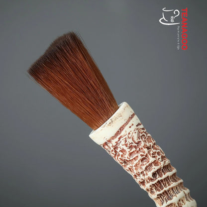 Rose Wooden Tea Pot Brush Chinese Kungfu Tea Ceremony Accessories TEANAGOO Bamboo Tea Brush