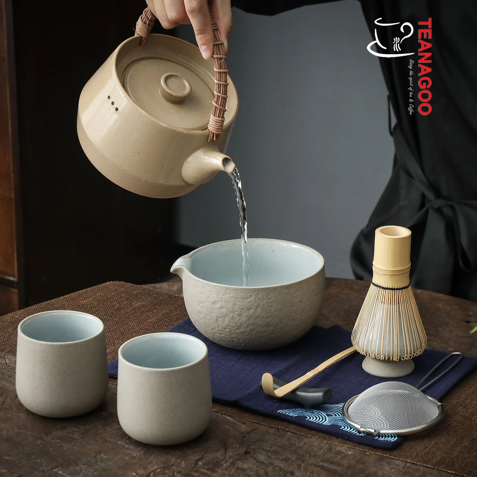 Japanese Matcha Tea Set Matcha Whisk Traditional Scoop - Temu
