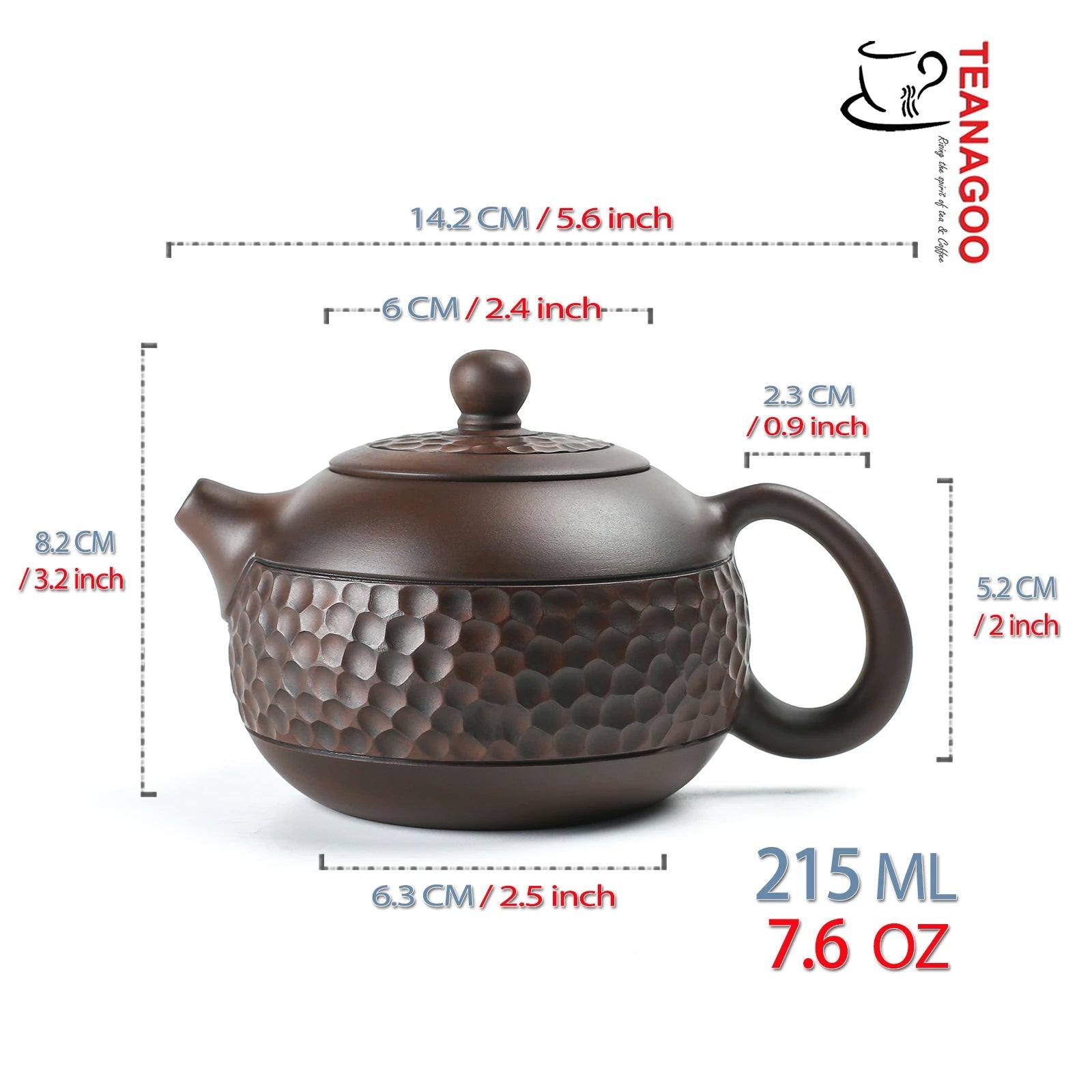 Handcrafted Mellow Clay Teapot Ceramic Gongfu Tea Ware
