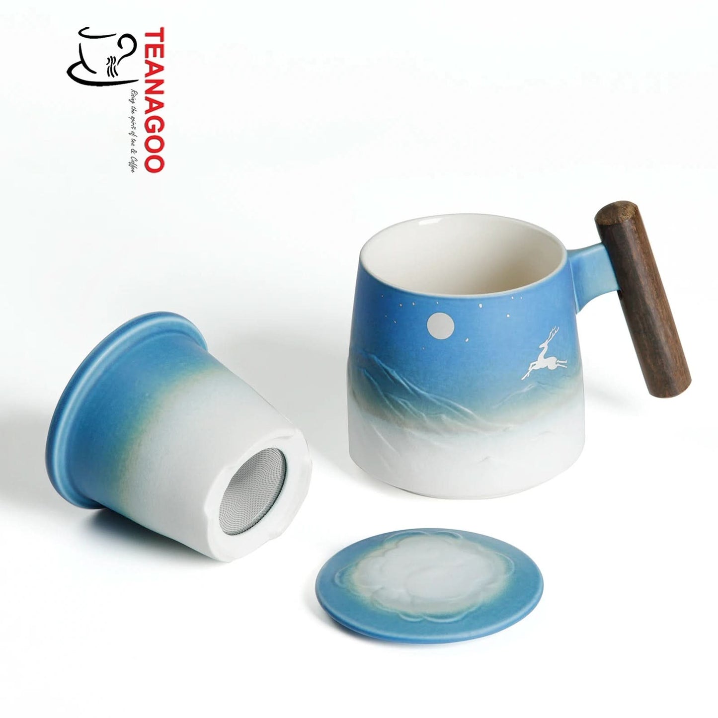 Mid Moon Fairy Deer Infusion Mug
