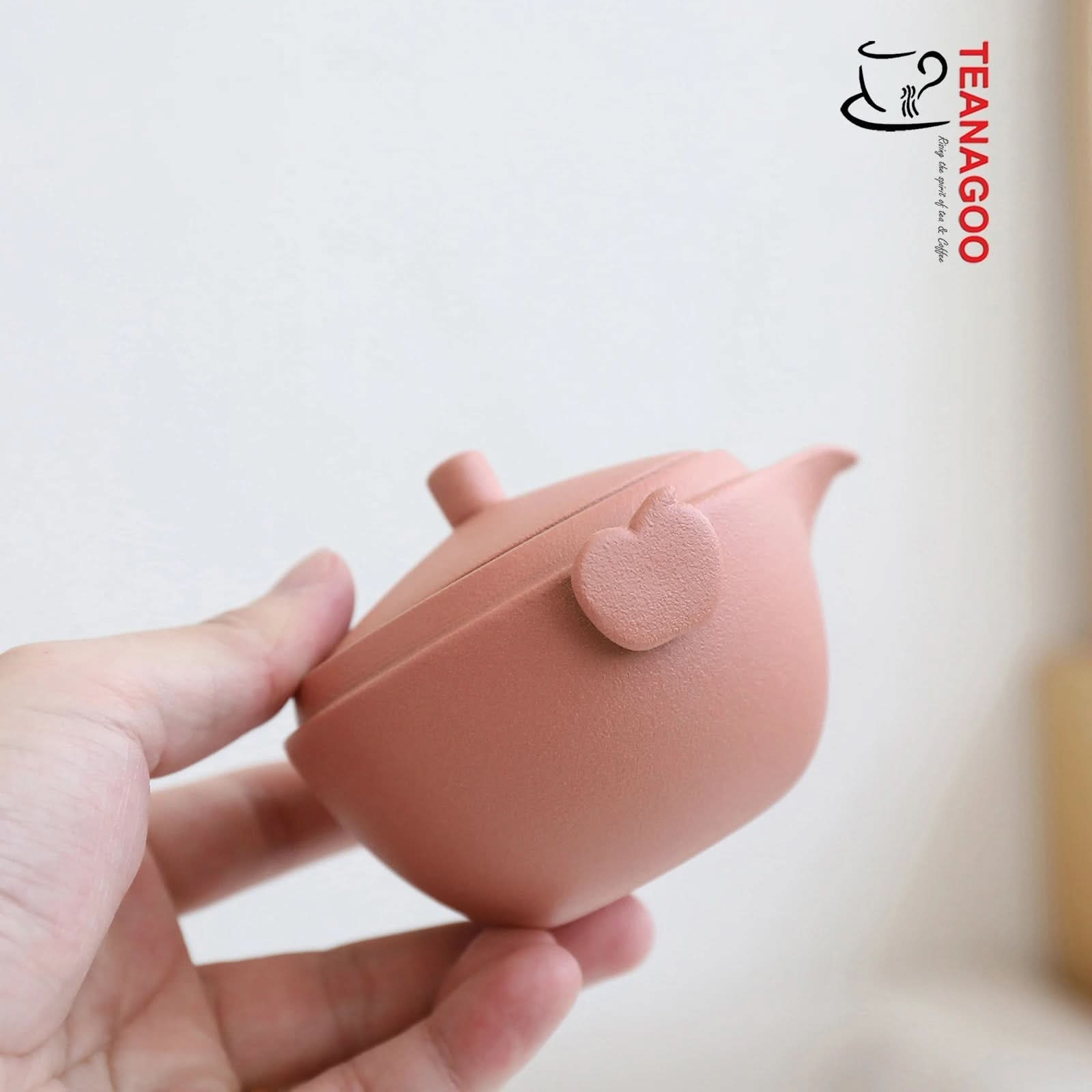 Portable Mini Travel Tea Set-Cue Apple (TS06) - TEANAGOO